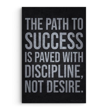 Path To Success Paved In Discipline